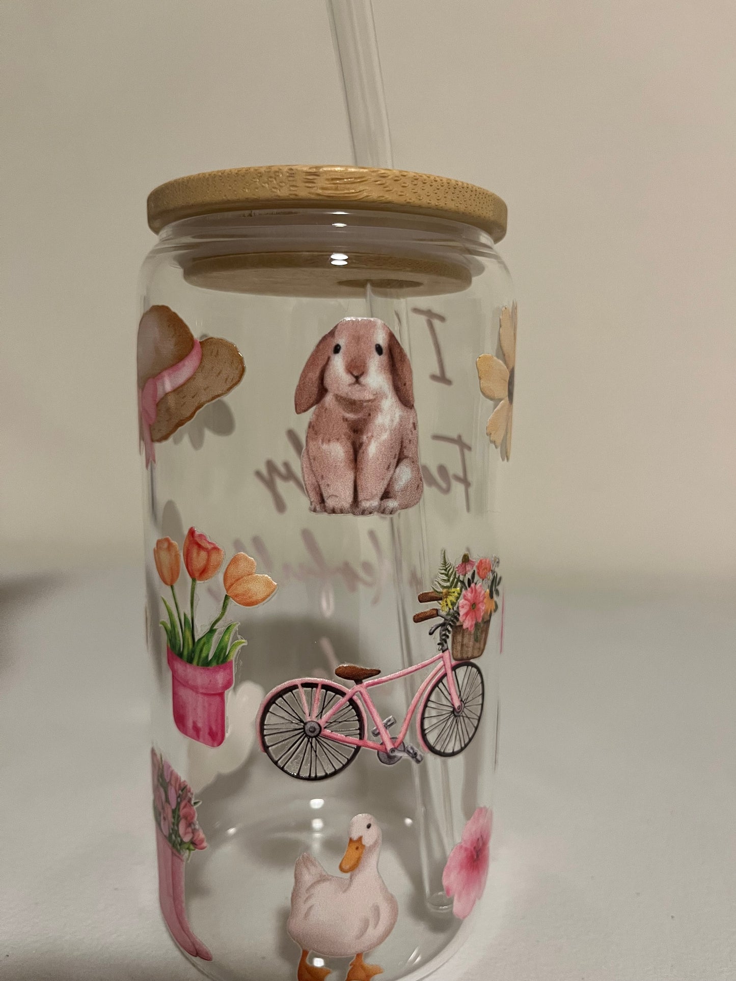 I am Fearfully and Wonderfully Made Glass Tuumbler