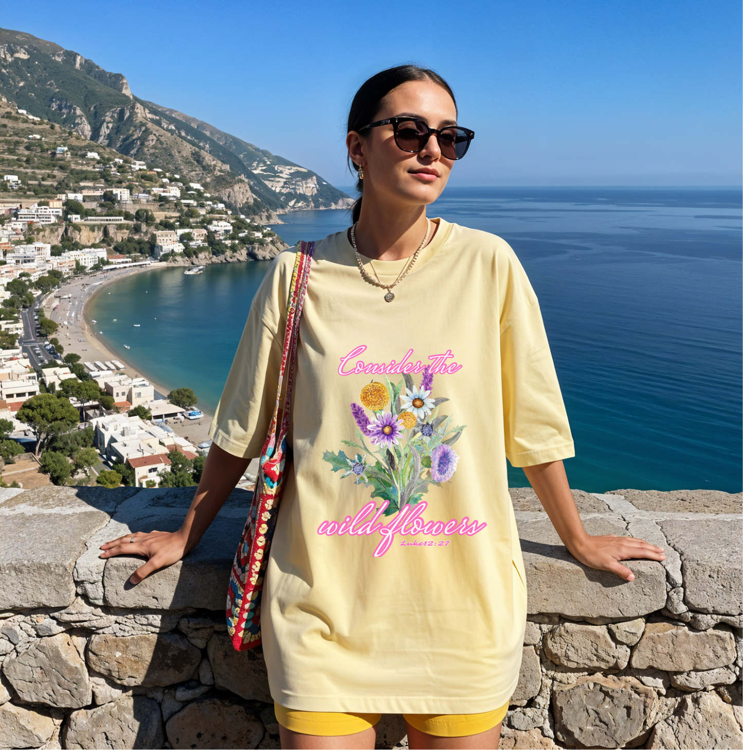 Consider the Wild Flowers Tee