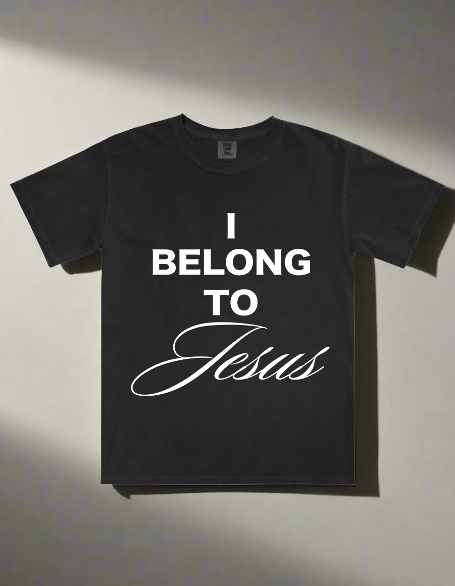 I belong to Jesus shirt Australian christian clothing