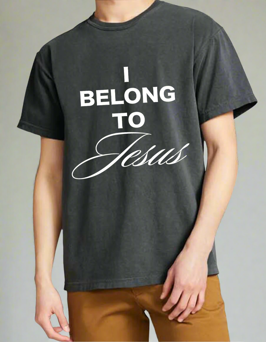 I belong to Jesus shirt Australian christian clothing