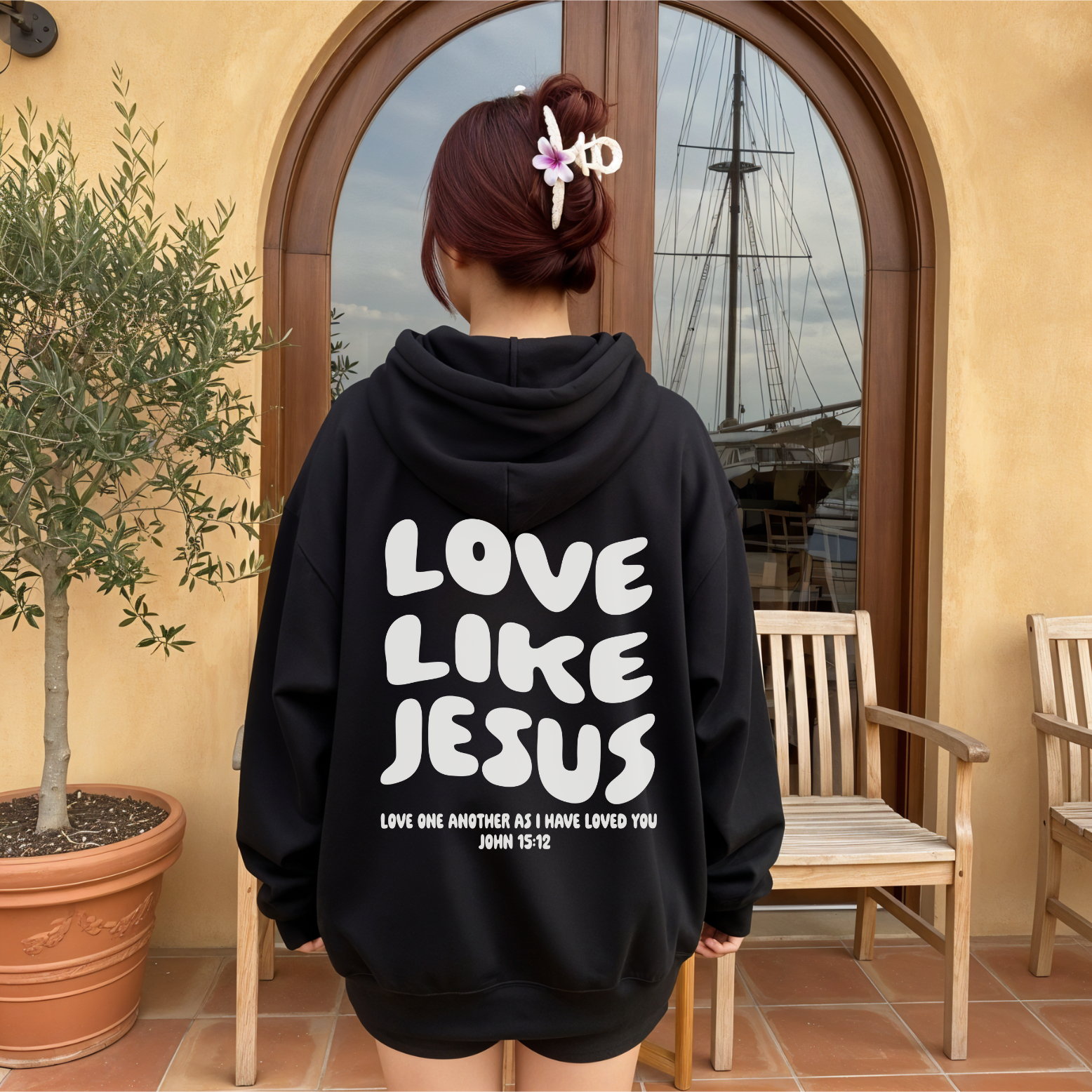 LOVE LIKE JESUS AUSTRALIAN CHRISTIAN CLOTHING HOODIE
