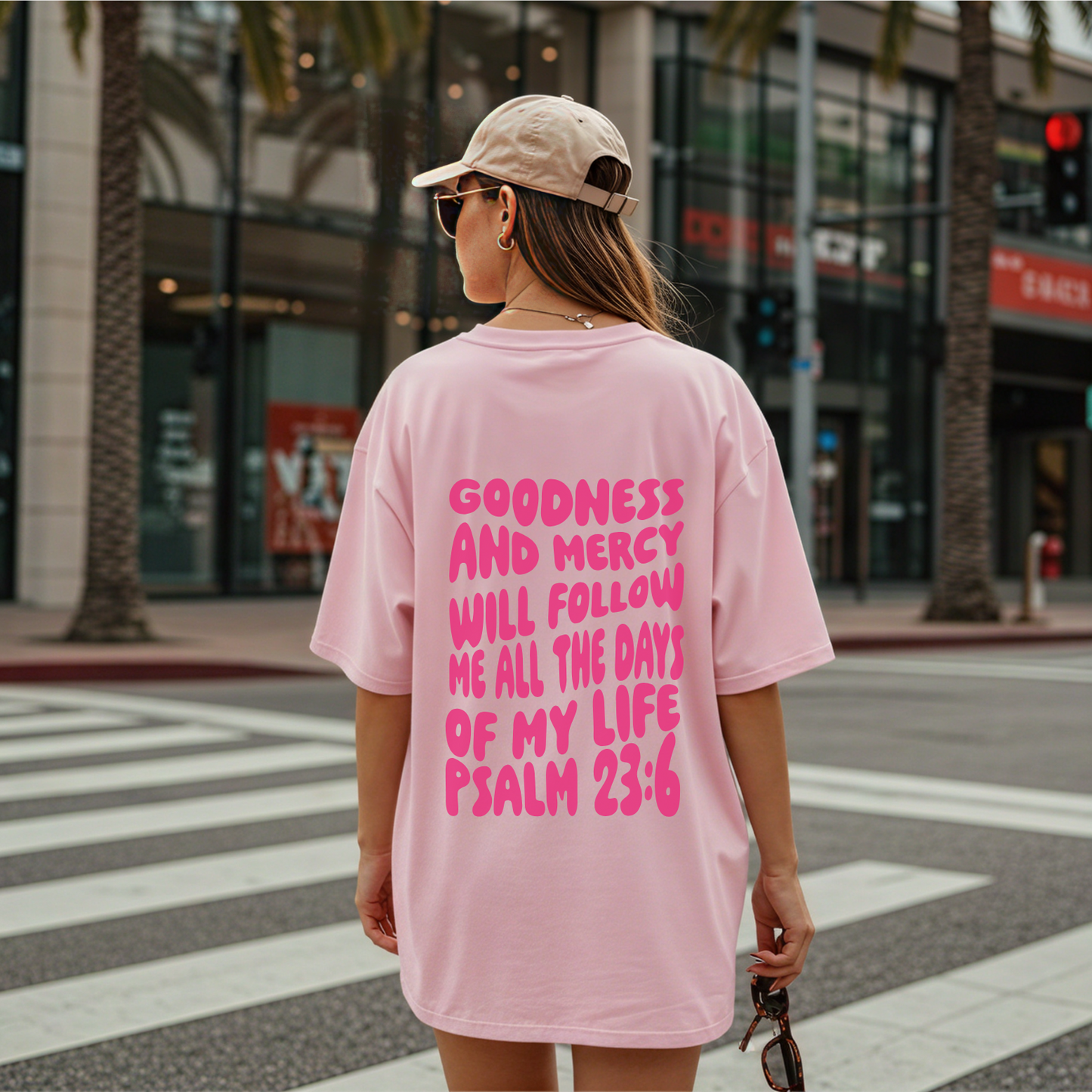 australian christian clothing goodness and mercy shirt ivory