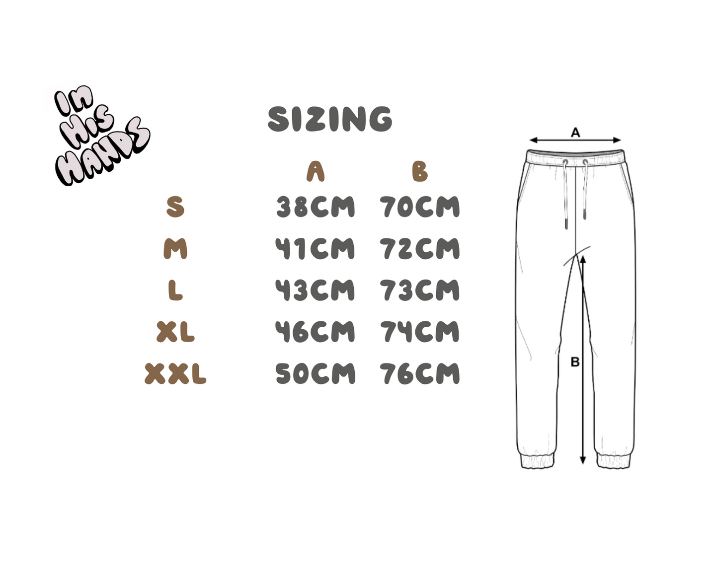 australian christian clothing pants sizing