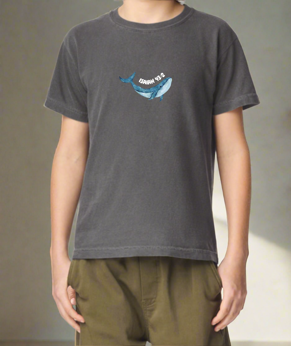 isaiah 43:2 australian christian clothing kids shirt