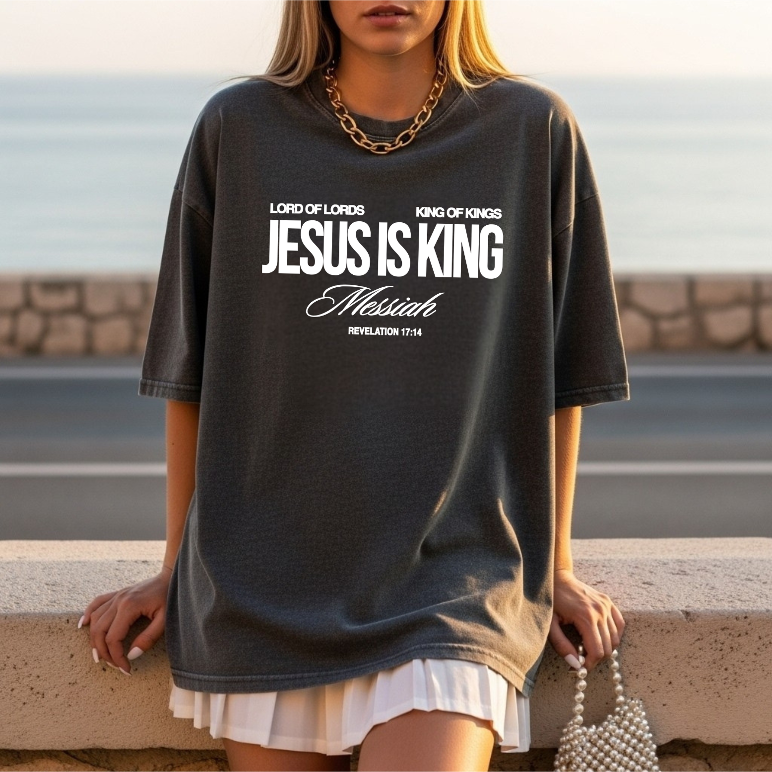jesus is king shirt australian christian clothing