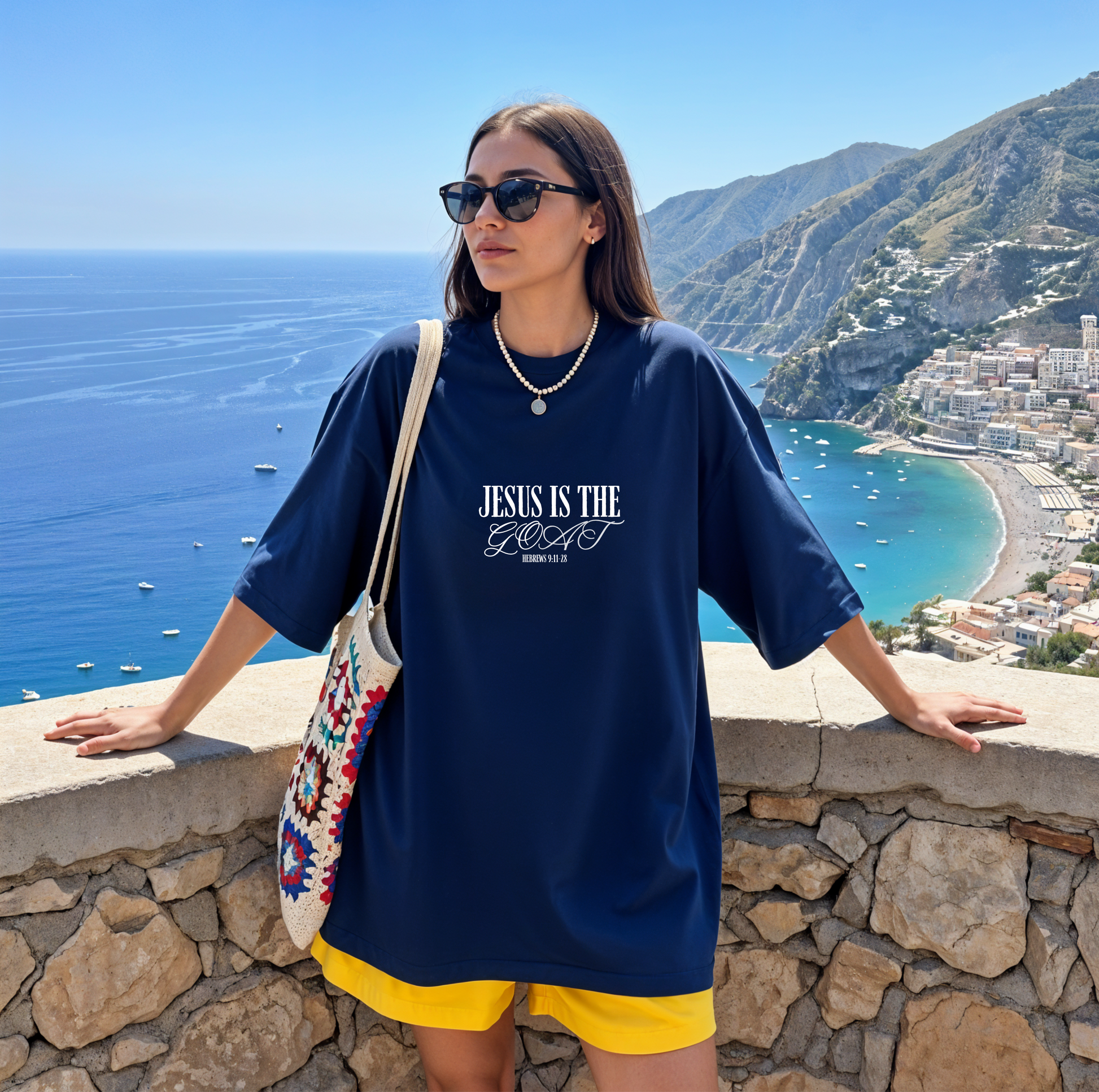 jesus is the goat t shirt australian christian clothing