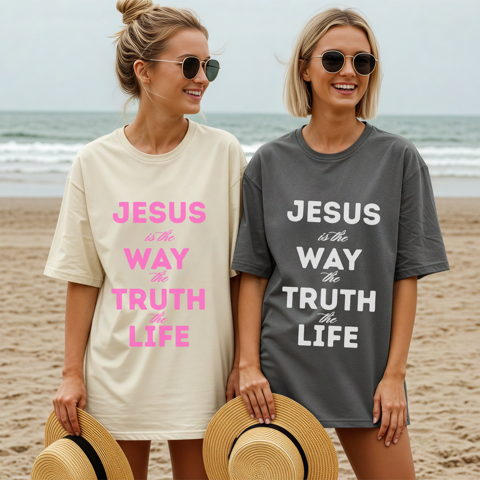 jesus way truth life shirt australian christian clothing