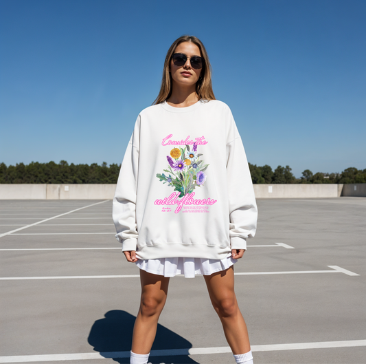 Consider the Wild Flowers Sweater