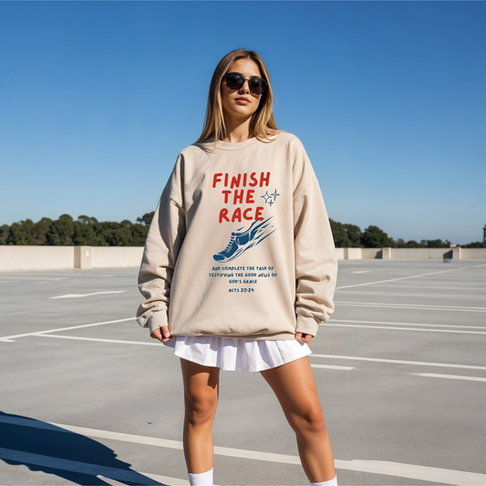 Finish the Race Sweater