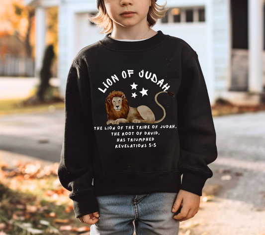 Lion of Judah kid's Sweater