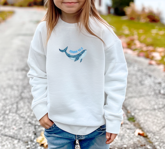 Isaiah 43:2 Kids Sweater