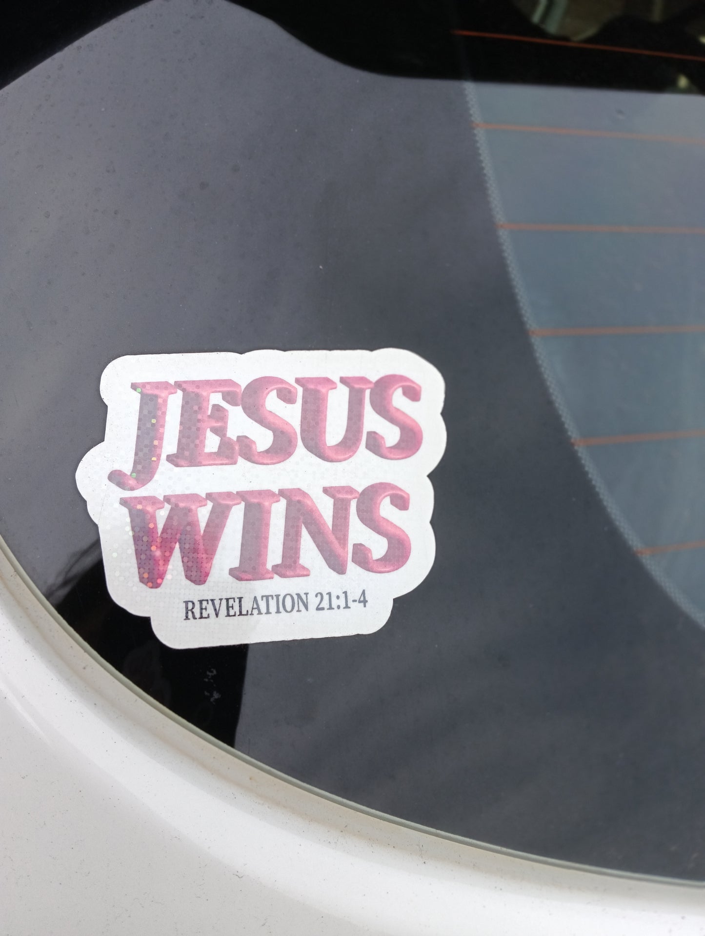 Vinyl Waterproof Holographic Sticker Pack of 6