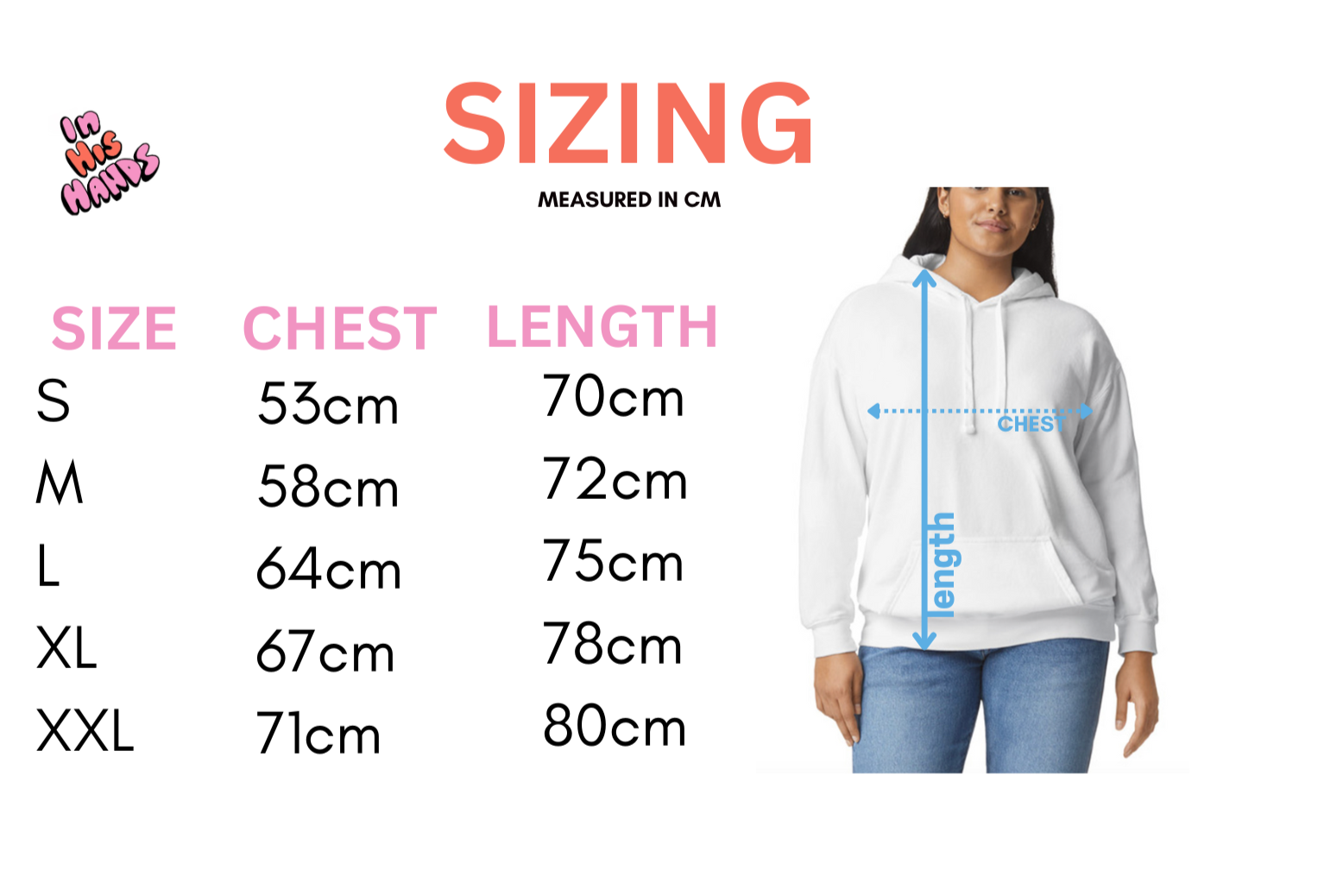 sizing comfort colors hoodie Australian christian clothingng