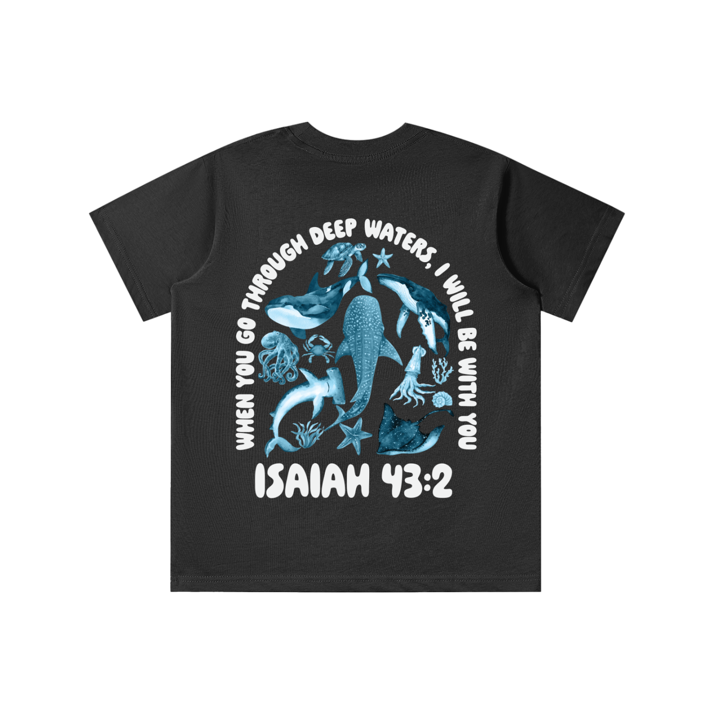 Isaiah 43:2 Kids' T-shirt
