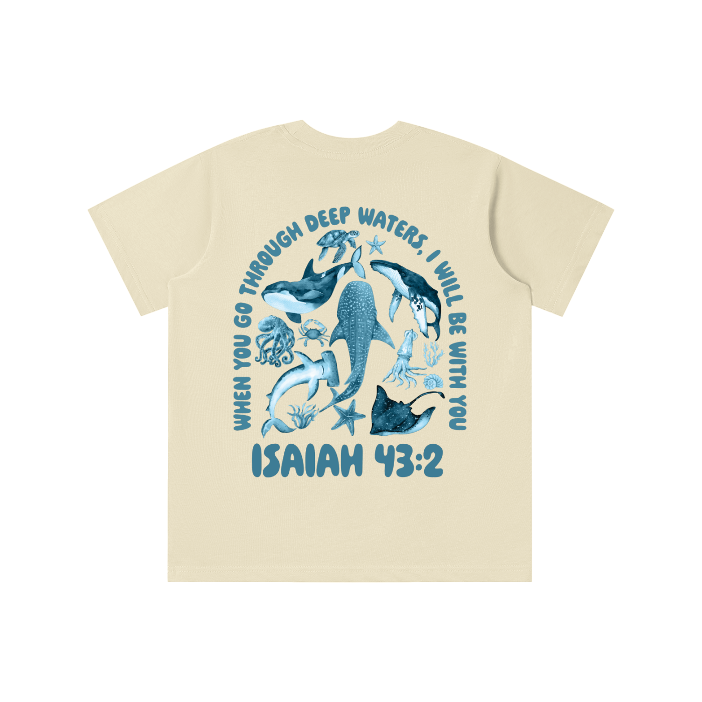 Isaiah 43:2 Kids' T-shirt