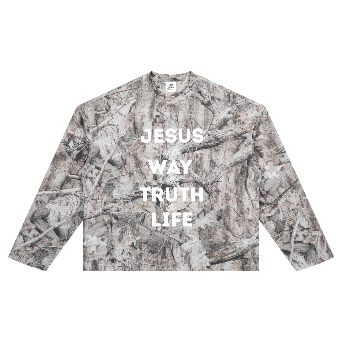 Way Truth Life Camo Waffle T-Shirt