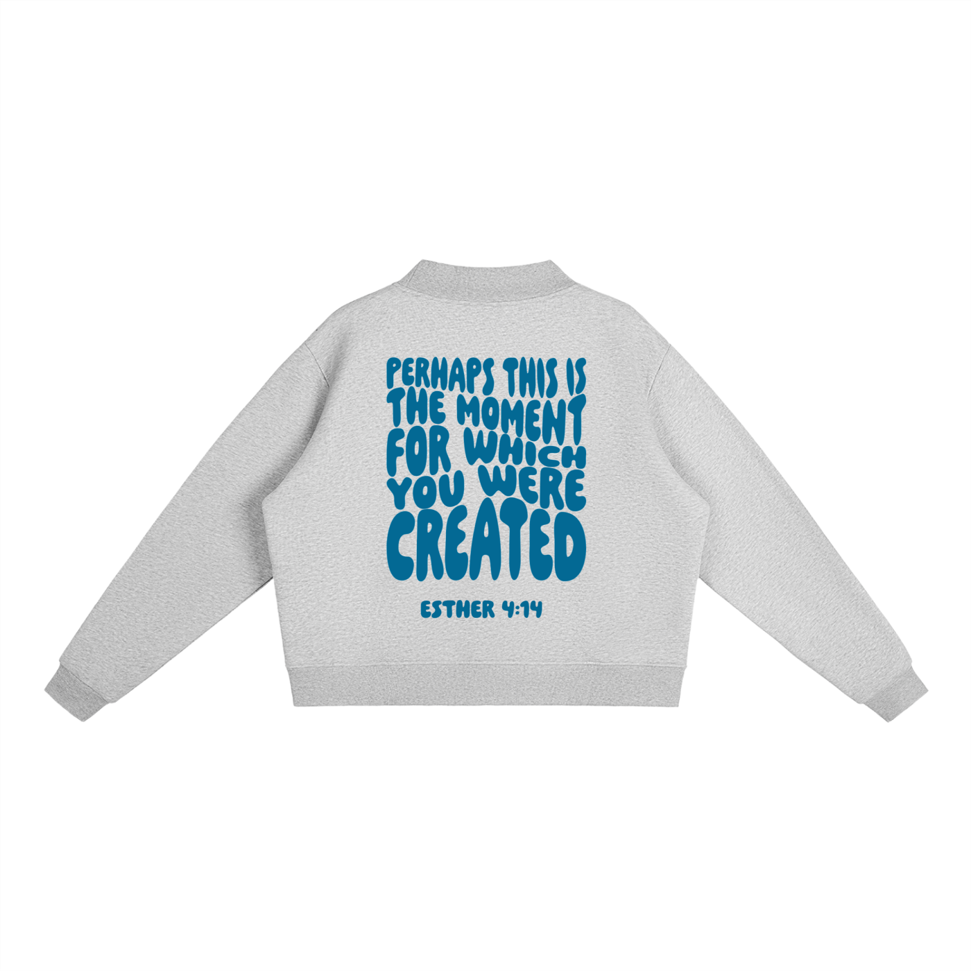 Esther Mock-Neck Crew Sweatshirt
