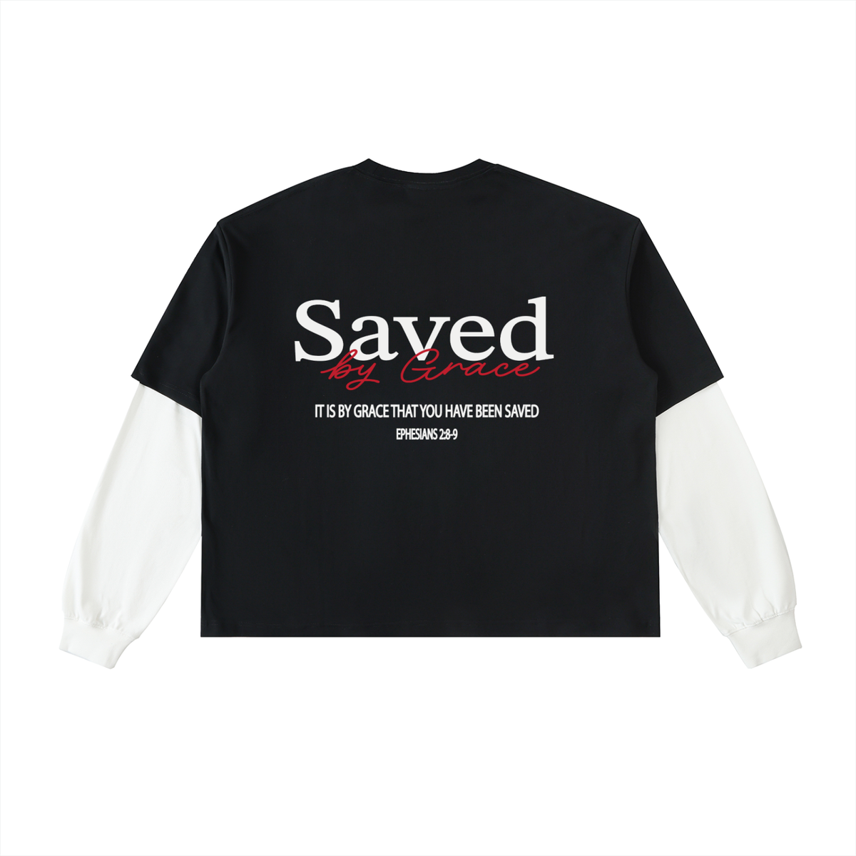Saved Layered Cotton T-Shirt