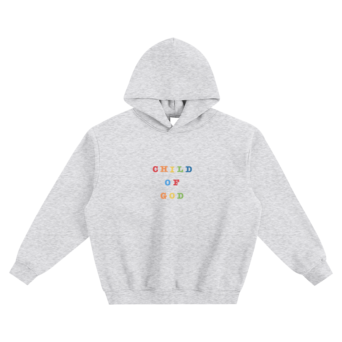 Child of God embroidered Boxy Hoodie