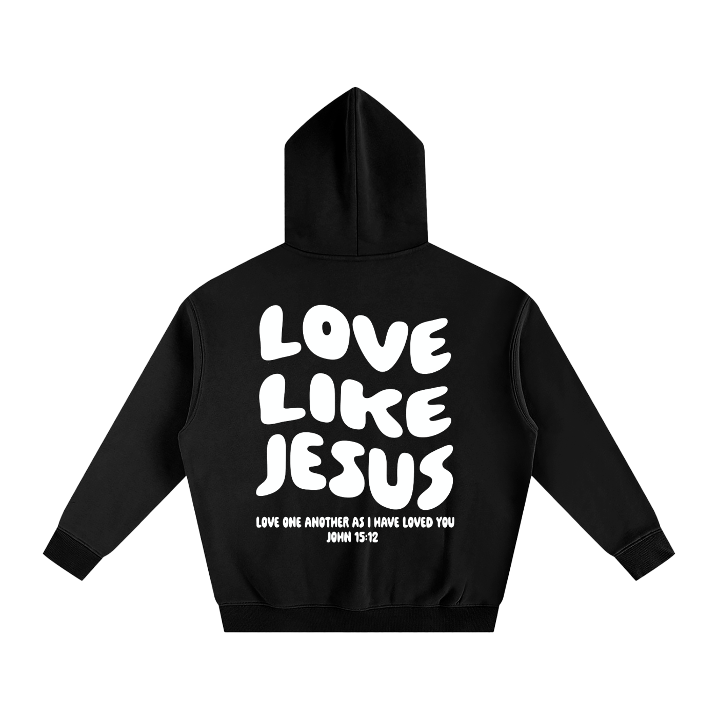 Love Like Jesus Oversize Hoodie