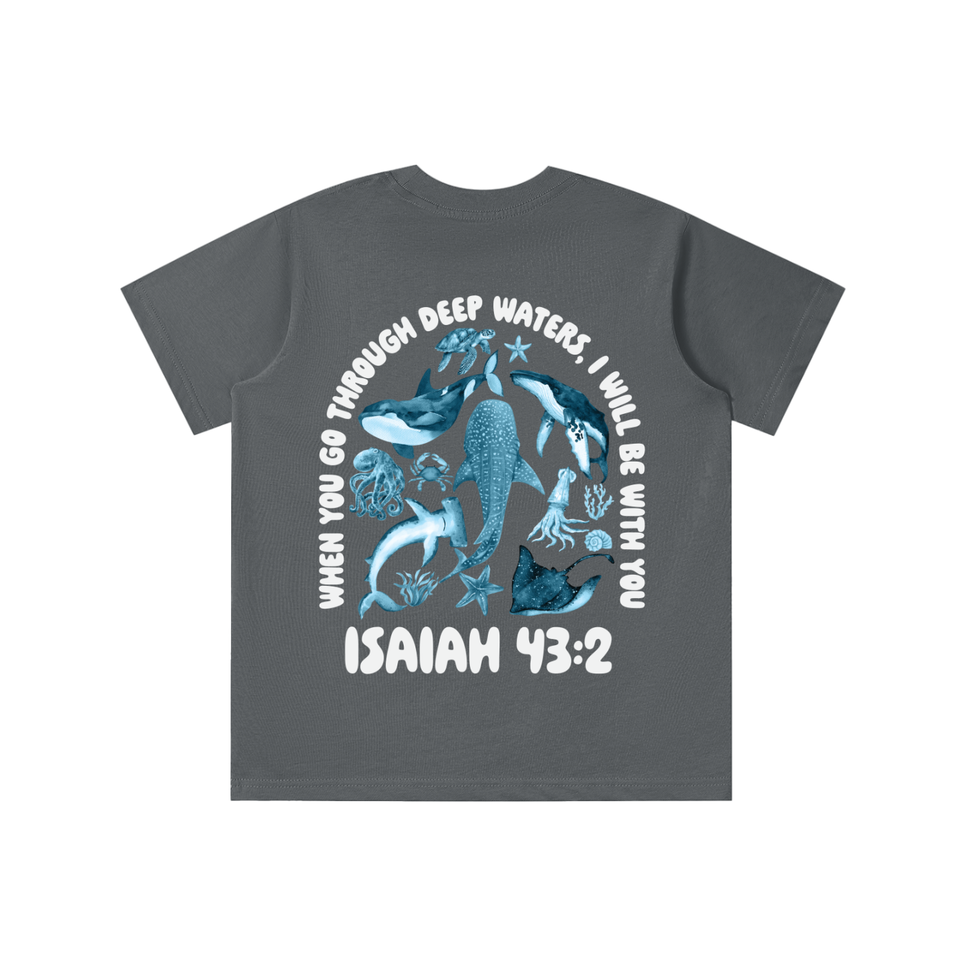 Isaiah 43:2 Kids' T-shirt