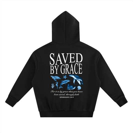 Saved By Grace Boxy Hoodie