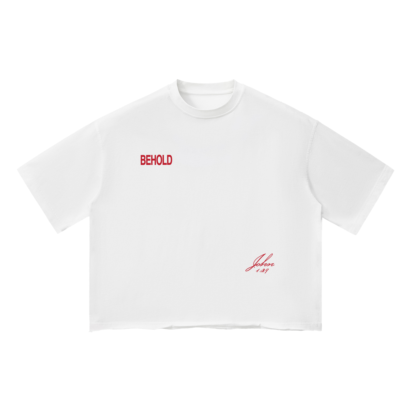 Behold The Lamb Boxy T-Shirt