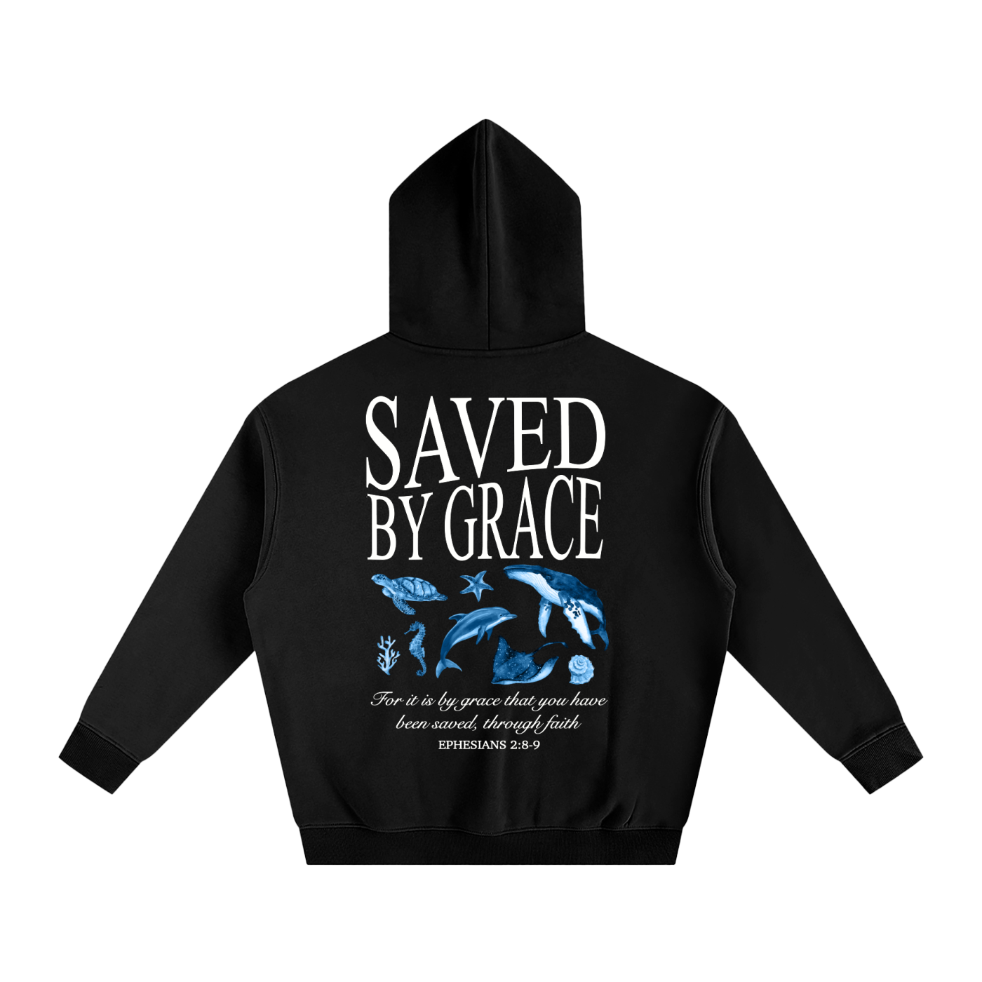 Saved By Grace Oversized Hoodie