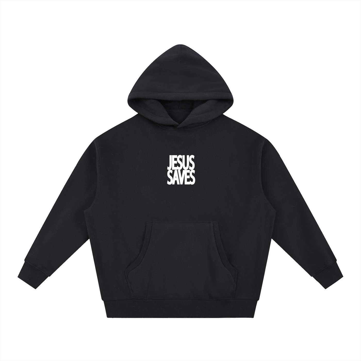 Jesus Saves Boxy Hoodie