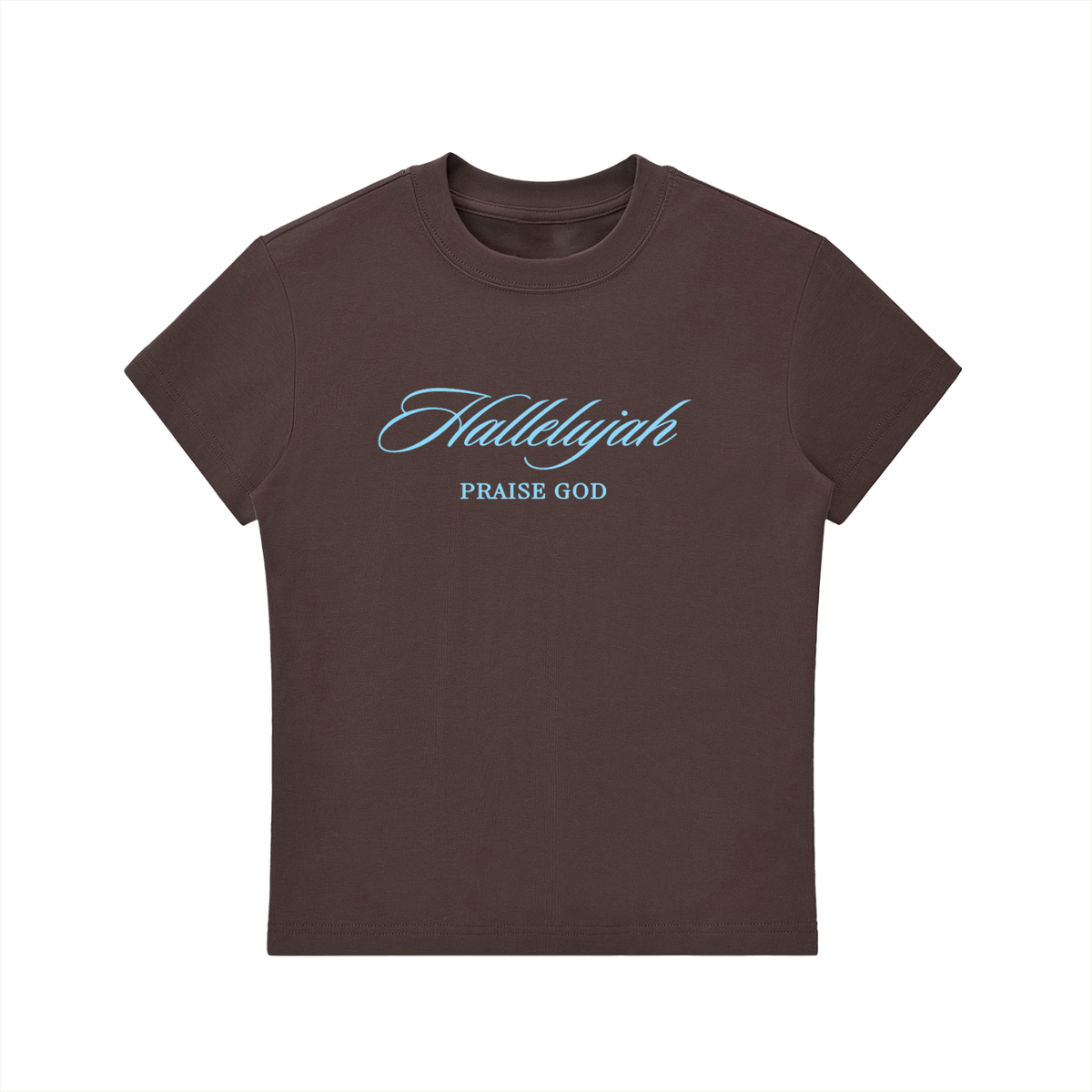 Hallelujah women's Baby Tee