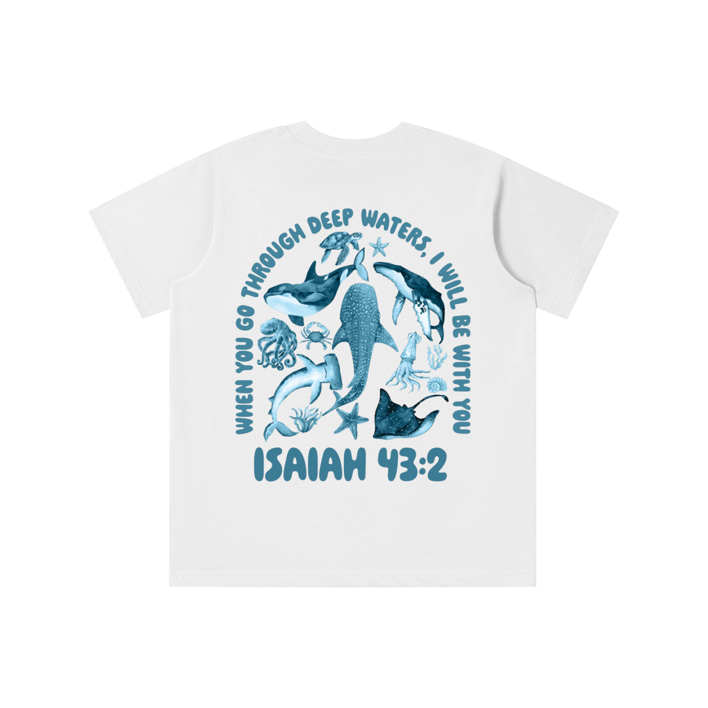 Isaiah 43:2 Kids' T-shirt