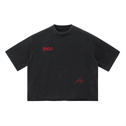 Behold The Lamb Boxy T-Shirt