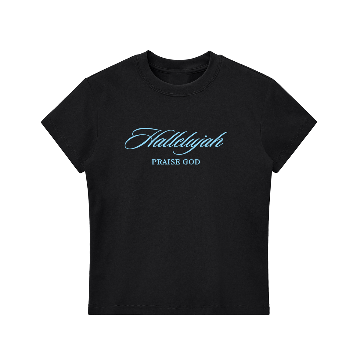 Hallelujah women's Baby Tee