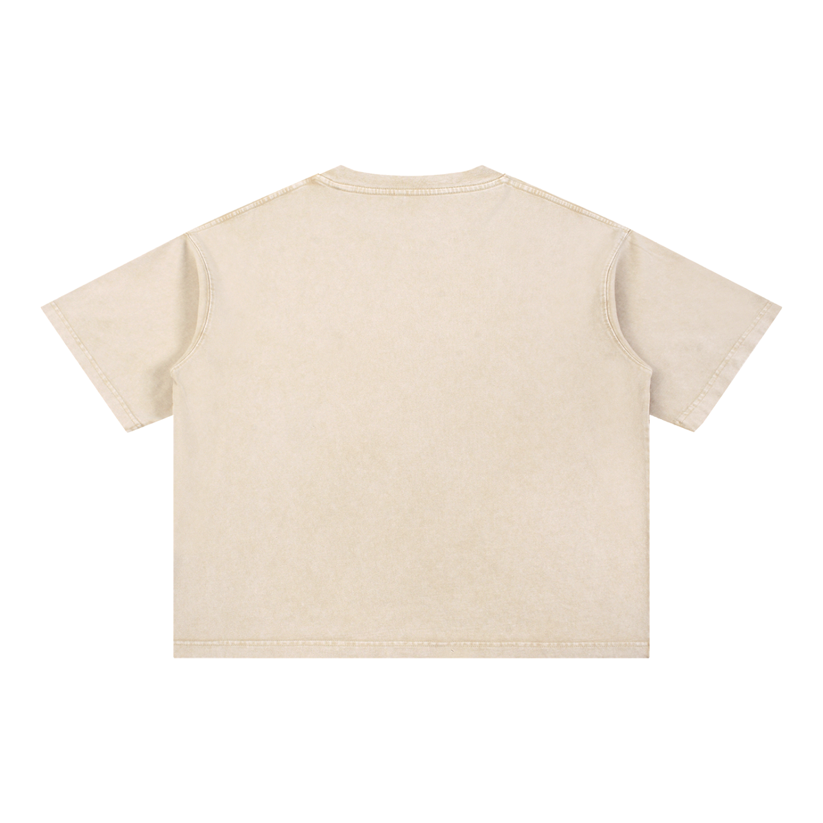 Jesus is Lord embroidered Mineral Wash Boxy Cotton T-Shirt
