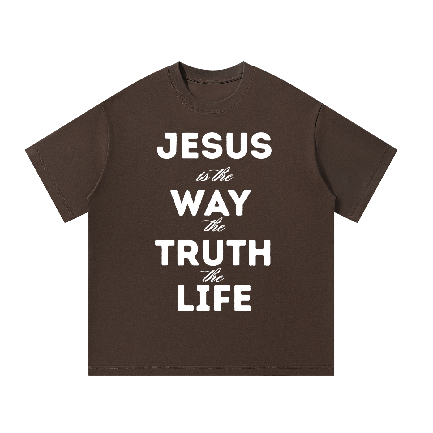 Jesus is the Way, the Truth, the Life Oversized T-Shirt