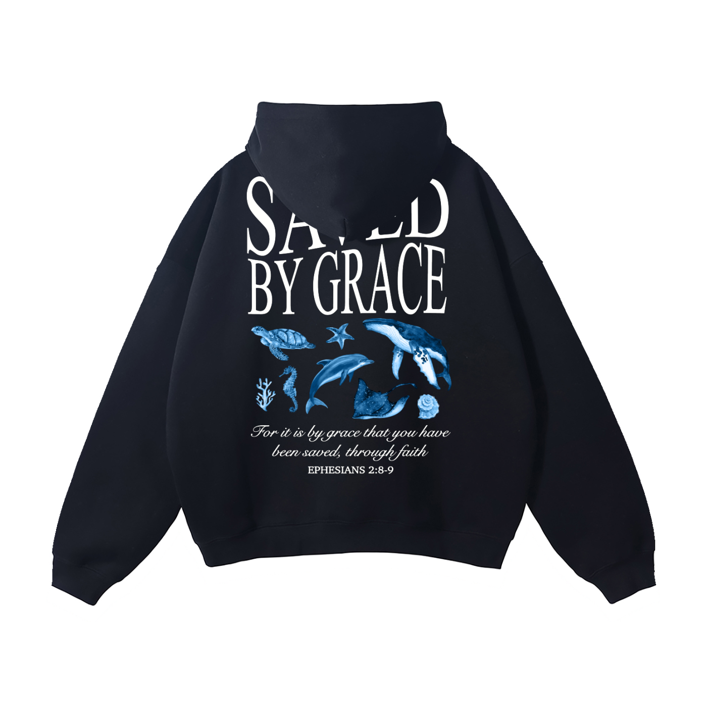 Saved By Grace Oversized Hoodie