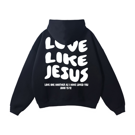 Love Like Jesus Oversize Hoodie