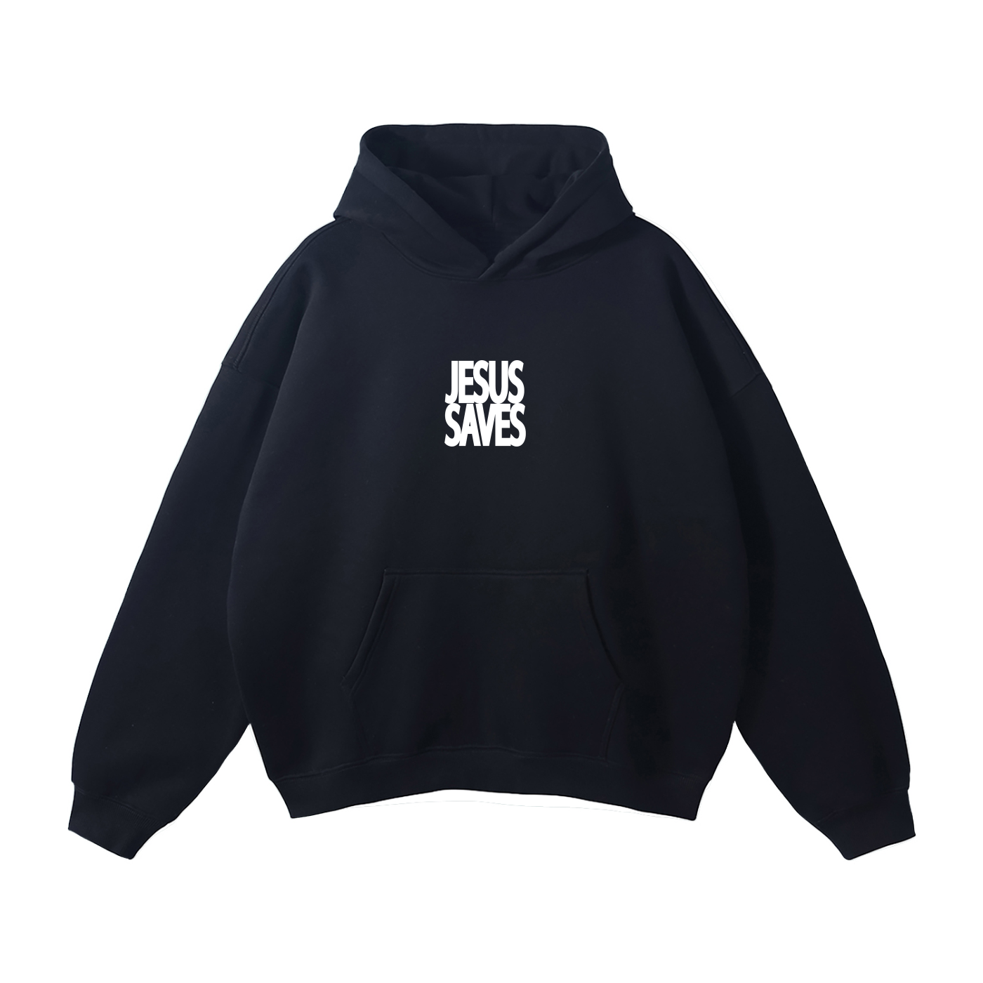 Jesus Saves Oversized Hoodie