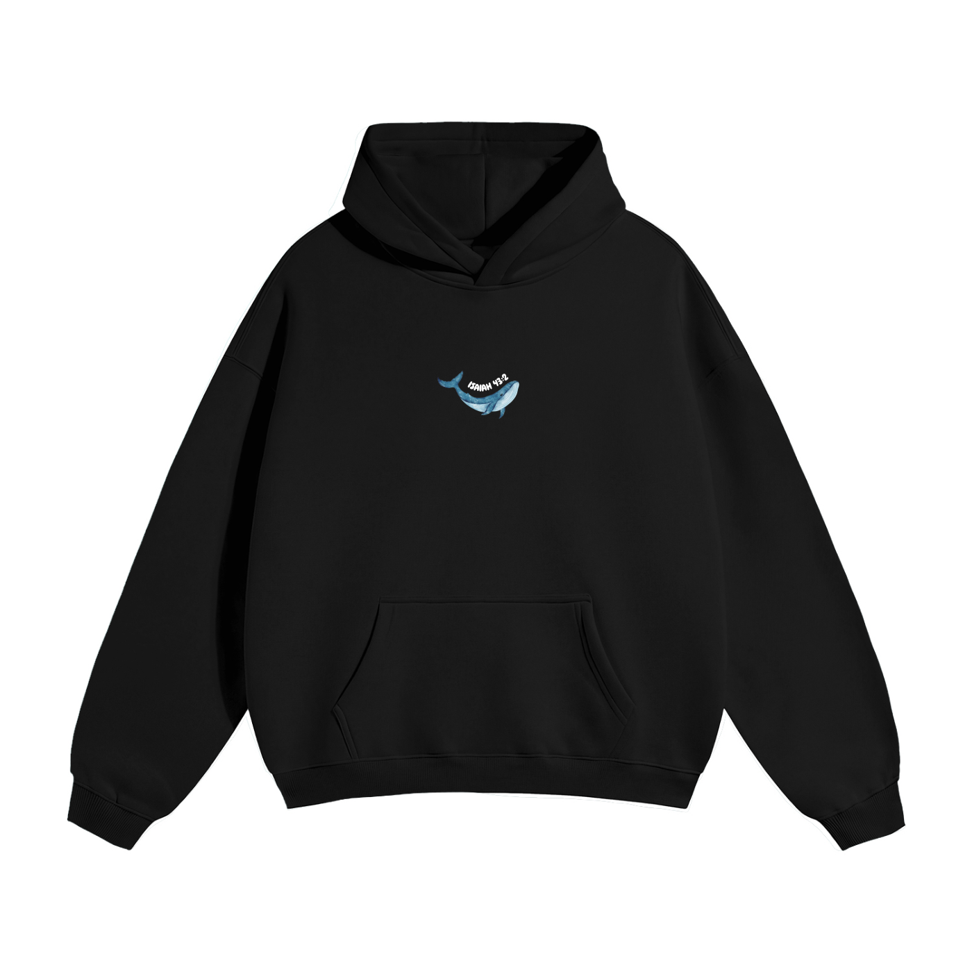 Isaiah 43:2 Hoodie- Dark