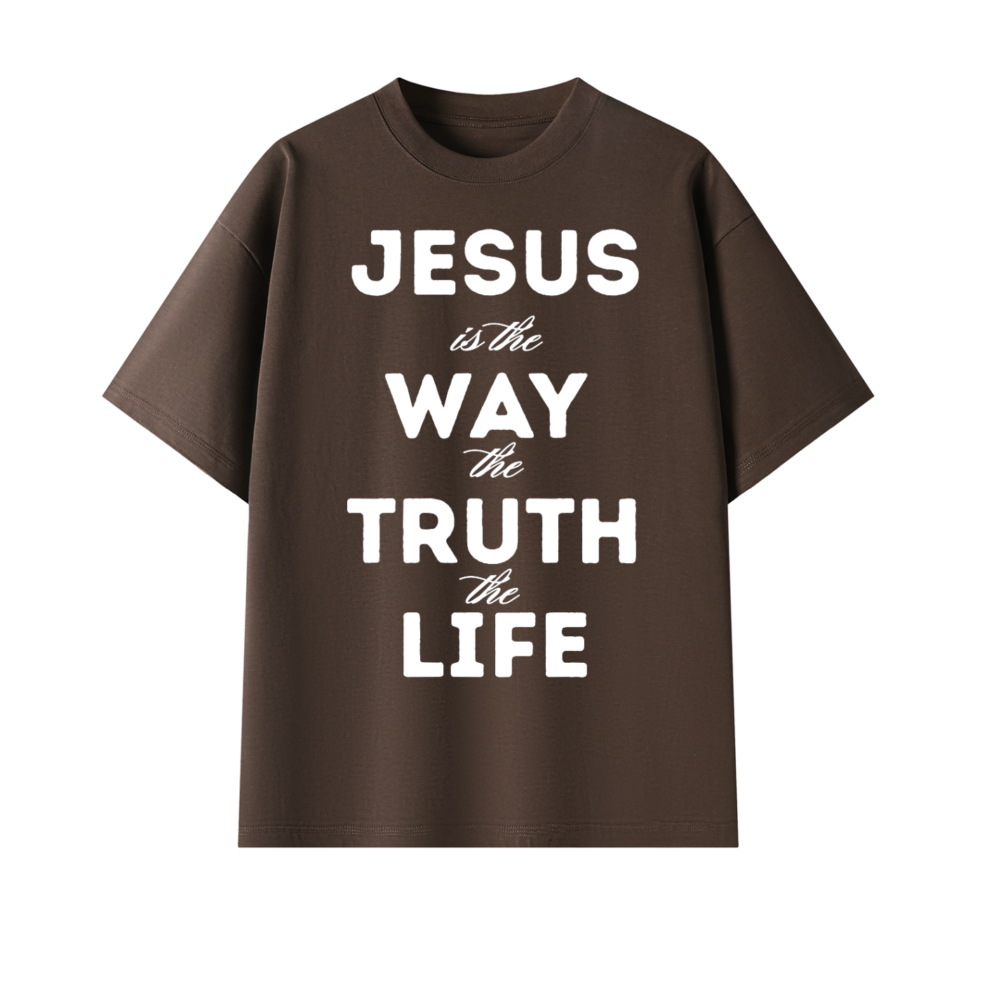 Jesus is the Way, the Truth, the Life Oversized T-Shirt