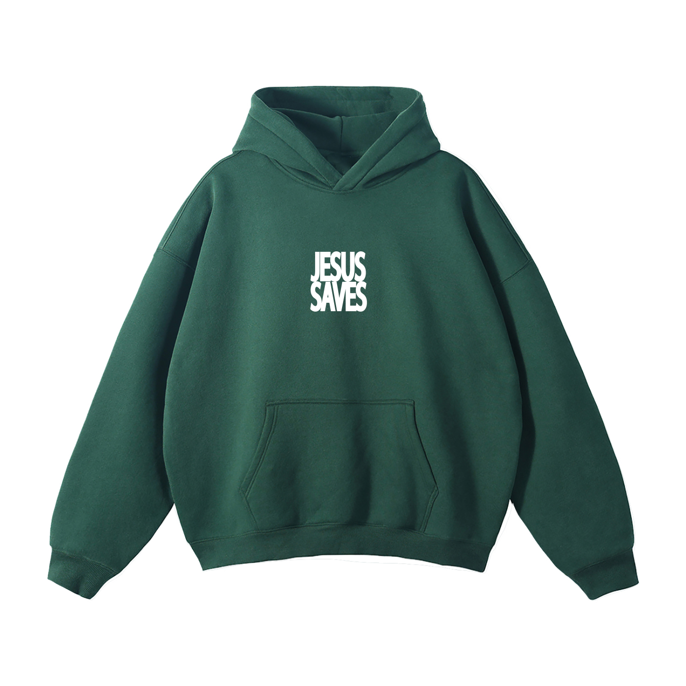Jesus Saves Oversized Hoodie