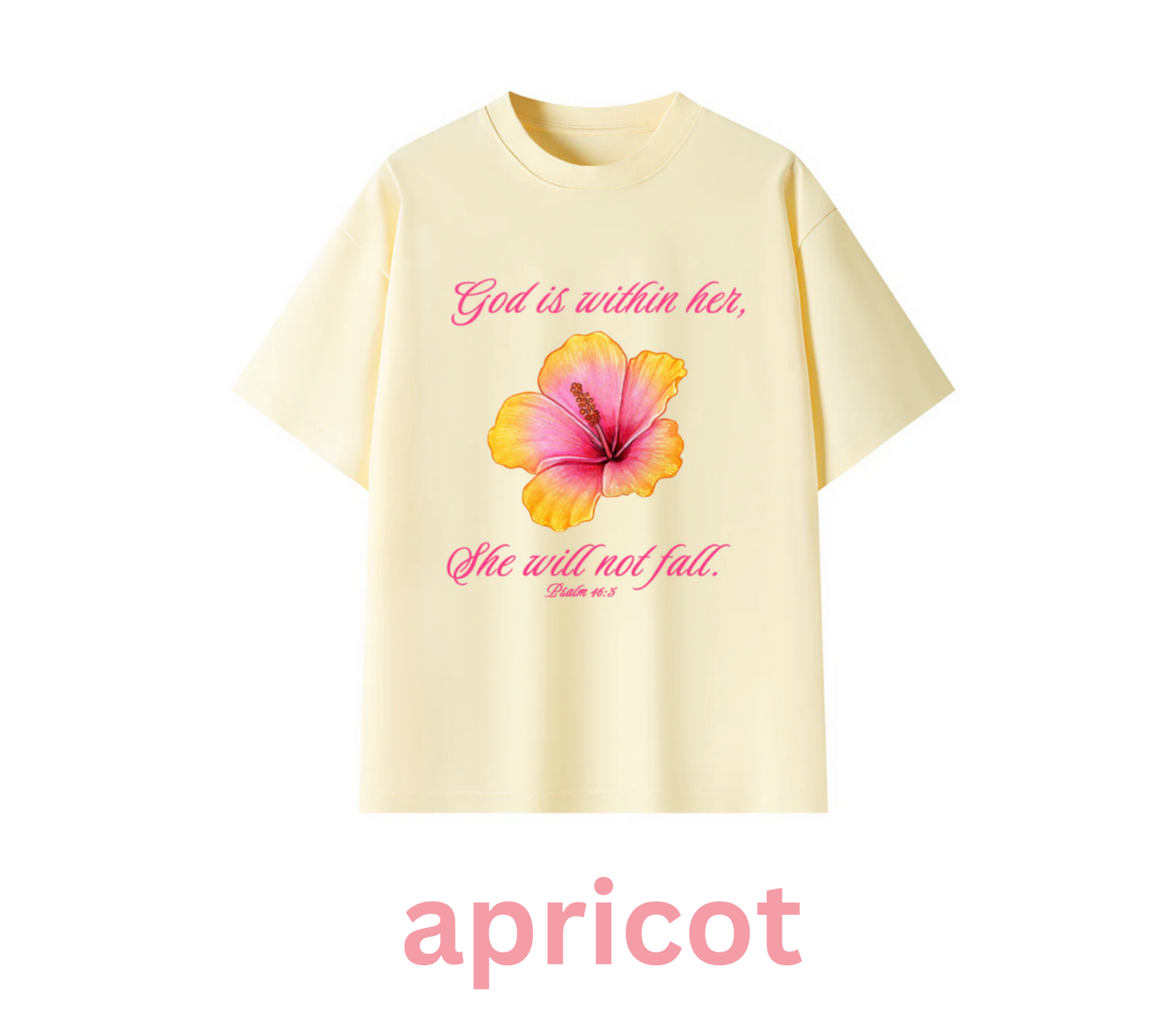 Psalm 46:5 Oversized T-Shirt