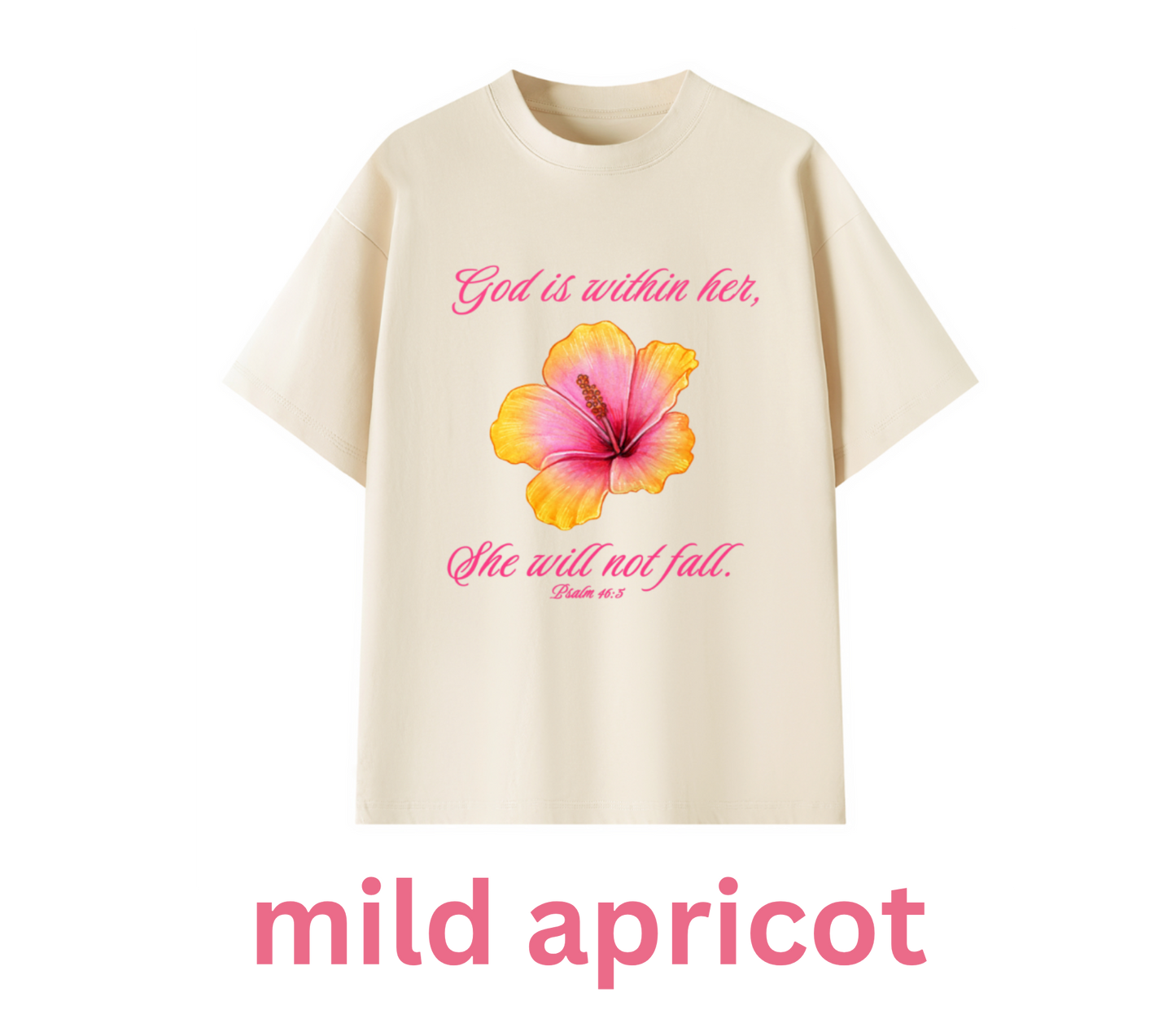 Psalm 46:5 Oversized T-Shirt