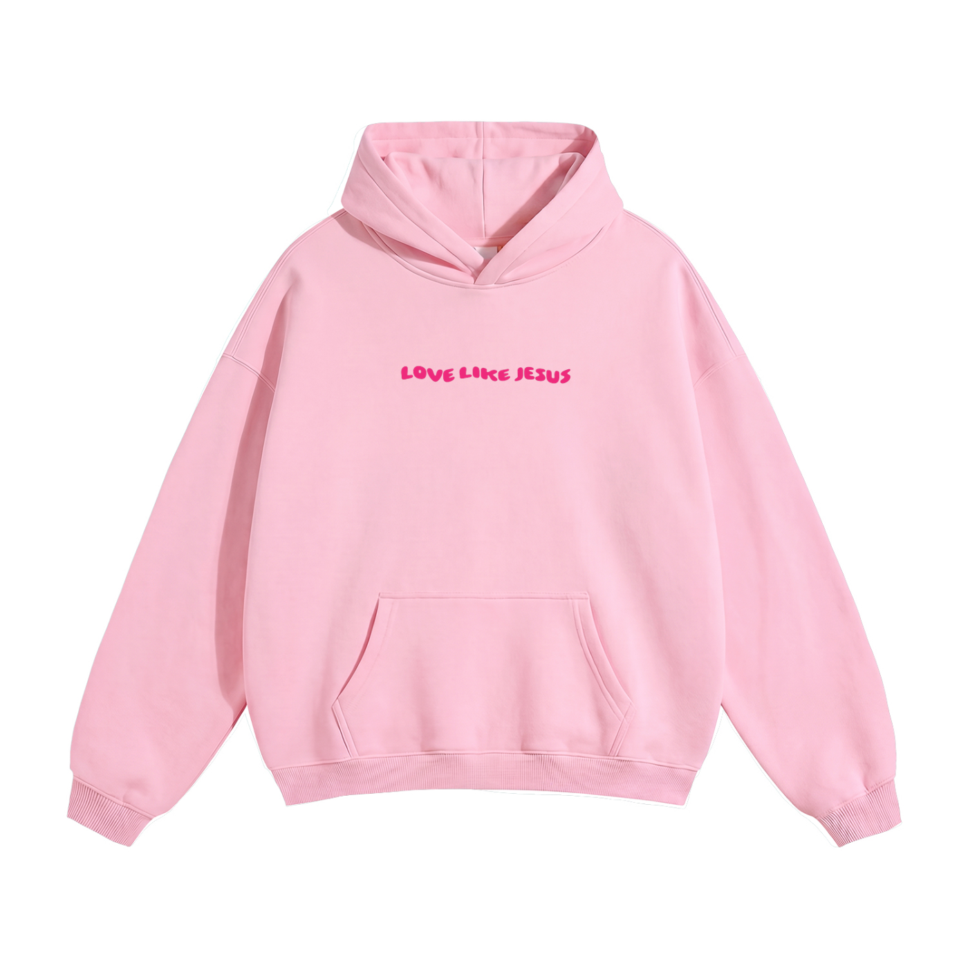 Love Like Jesus Pink Hoodie