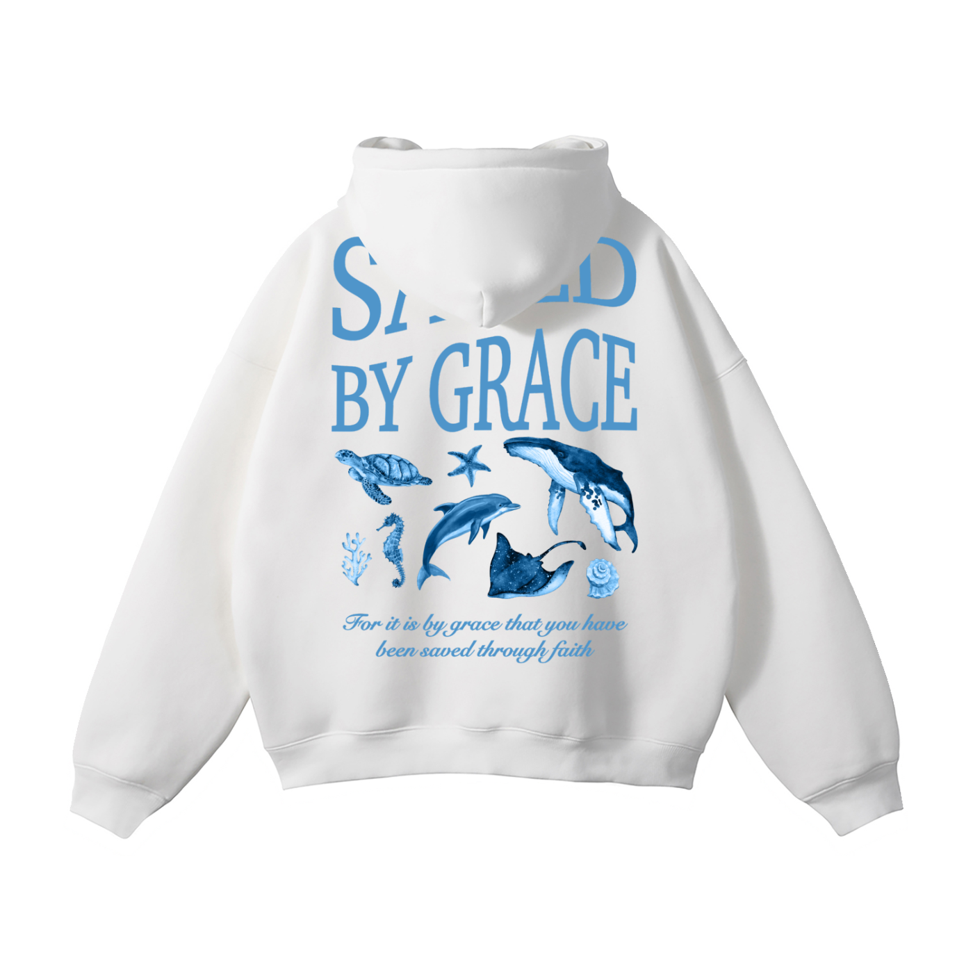 Saved By Grace Oversized Hoodie