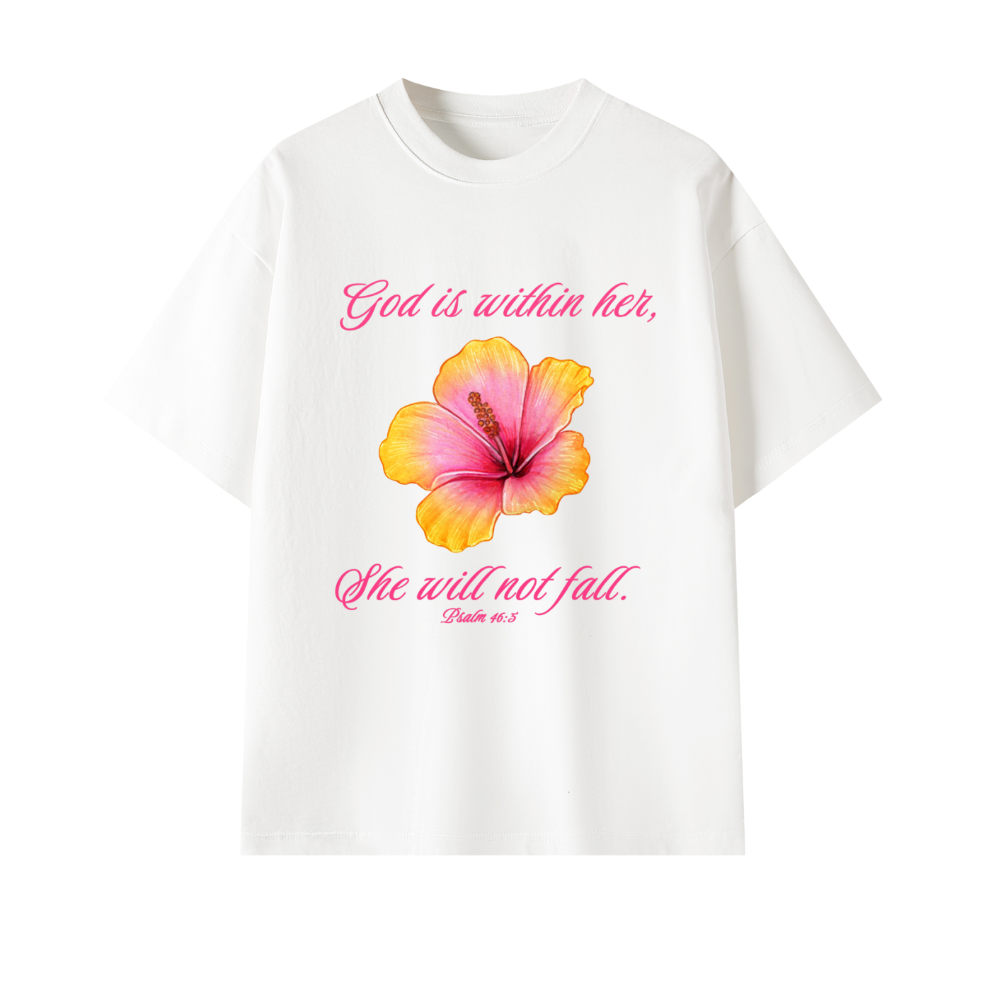 Psalm 46:5 Oversized T-Shirt