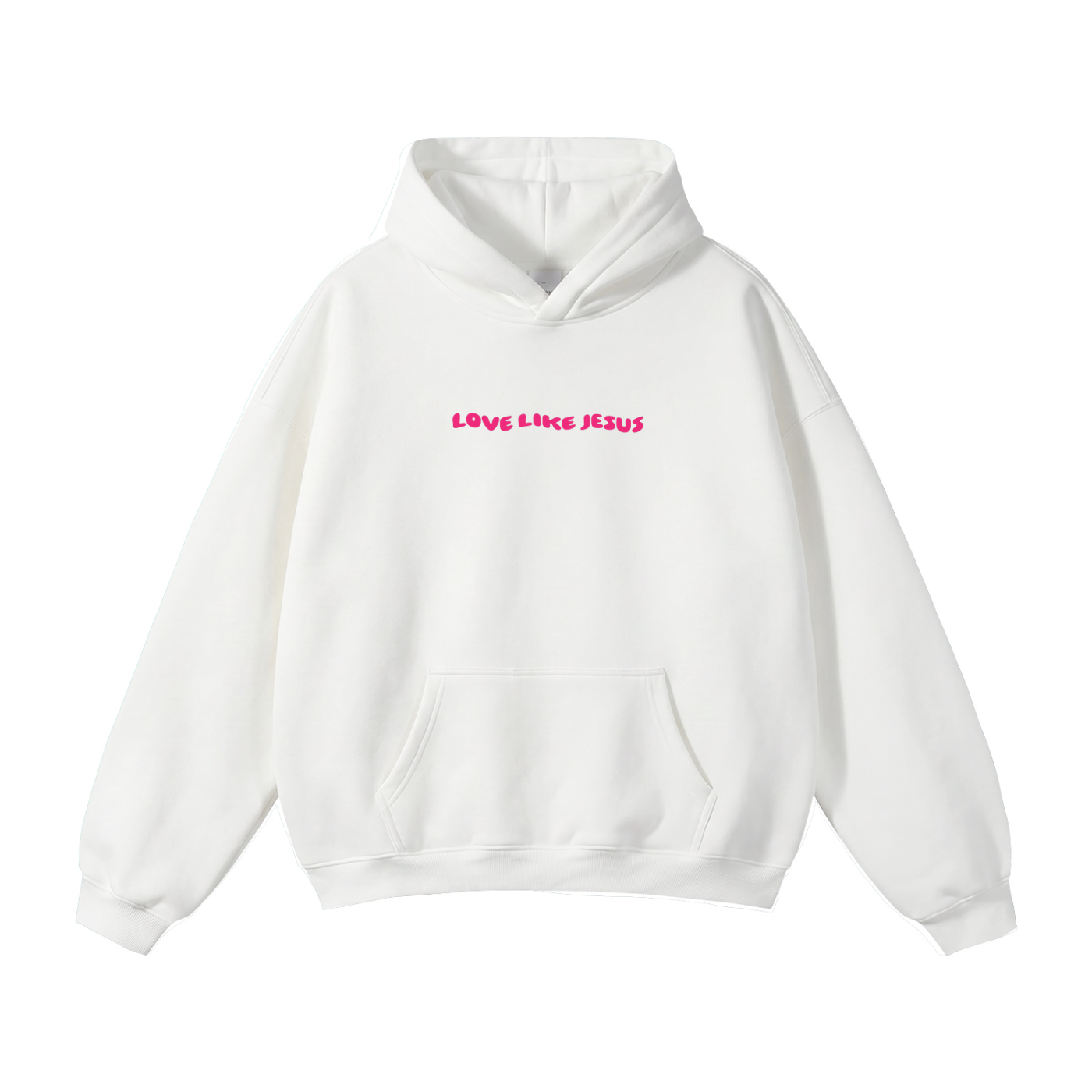 Love Like Jesus Pink Hoodie