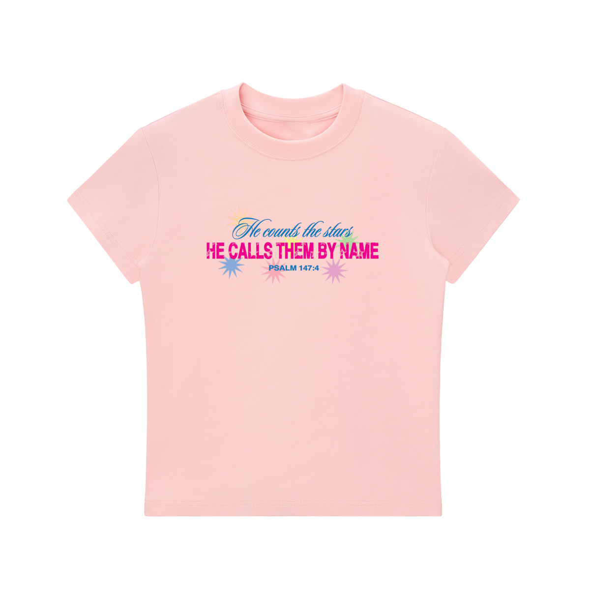 Stars women's baby tee