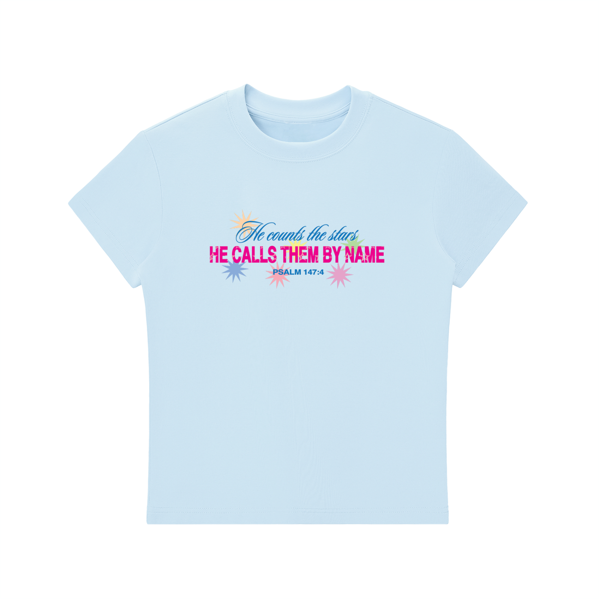 Stars women's baby tee
