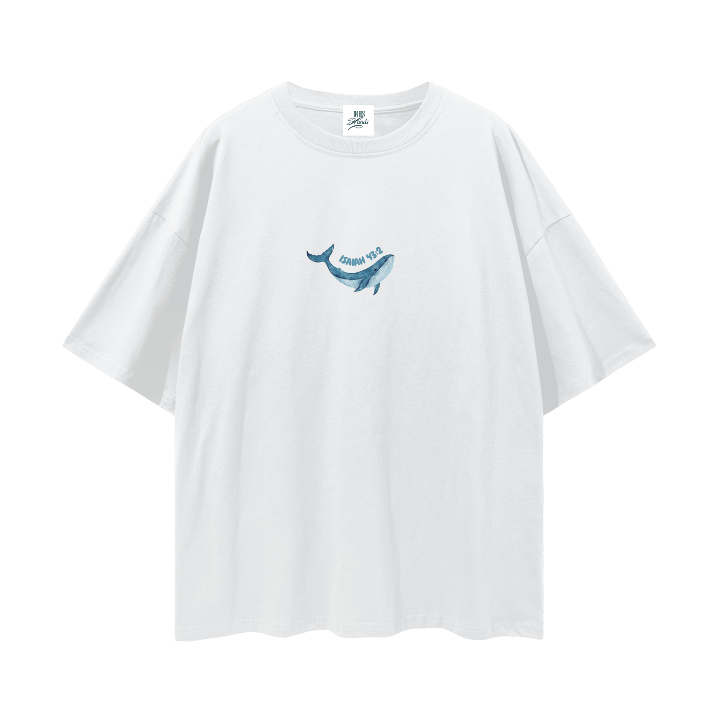 Isaiah 43:2  T-Shirt- white